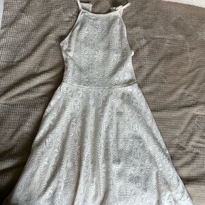 Cream lace dress